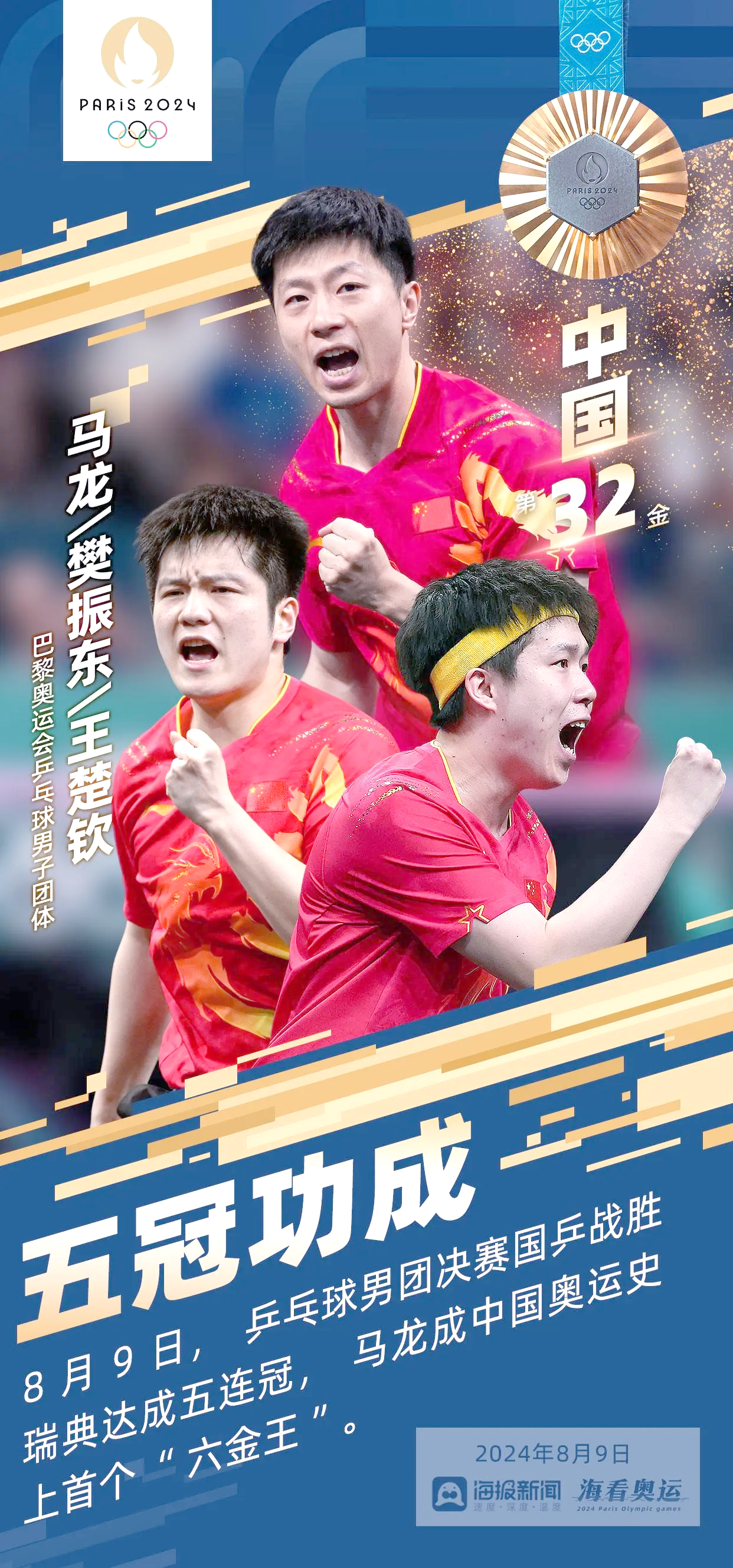 关于德国乒乓球队横扫瑞典乒乓球队，张继科制霸全场的信息